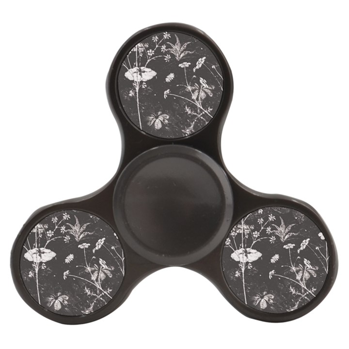 Dark Floral Artwork Finger Spinner