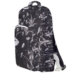 Dark Floral Artwork Double Compartment Backpack by dflcprintsclothing