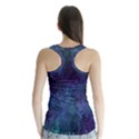 Glassy melty abstract Racer Back Sports Top View2