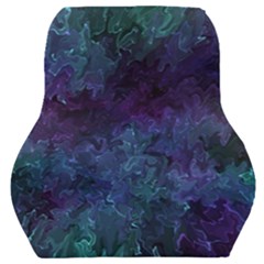 Glassy Melty Abstract Car Seat Back Cushion 