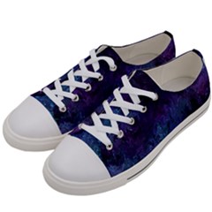 Glassy Melty Abstract Women s Low Top Canvas Sneakers by Dazzleway