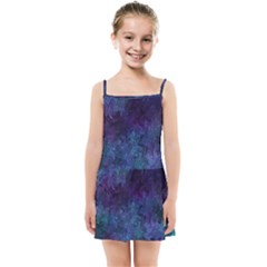 Glassy Melty Abstract Kids  Summer Sun Dress by Dazzleway