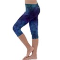 Glassy melty abstract Kids  Lightweight Velour Capri Leggings  View2