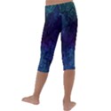 Glassy melty abstract Kids  Lightweight Velour Capri Leggings  View4