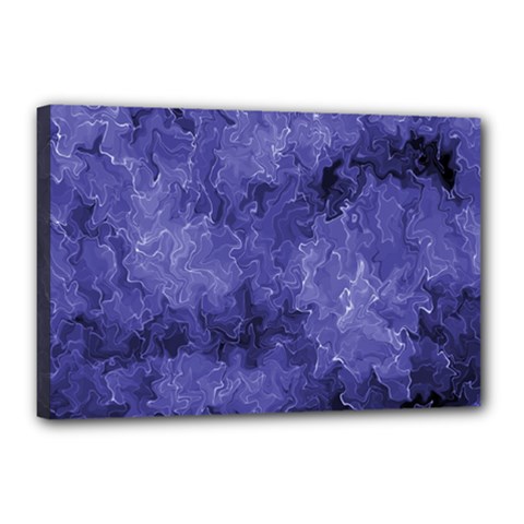 Lilac Abstract Canvas 18  X 12  (stretched) by Dazzleway