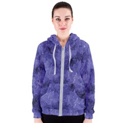 Lilac Abstract Women s Zipper Hoodie by Dazzleway