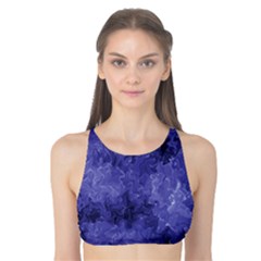 Lilac Abstract Tank Bikini Top by Dazzleway