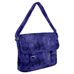 Lilac Abstract Buckle Messenger Bag by Dazzleway