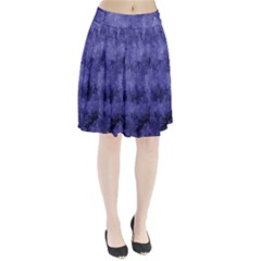 Lilac Abstract Pleated Skirt by Dazzleway