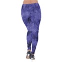 Lilac abstract Velvet Leggings View2