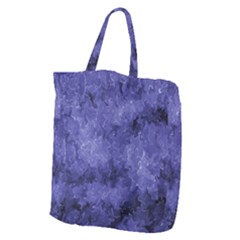 Lilac Abstract Giant Grocery Tote by Dazzleway