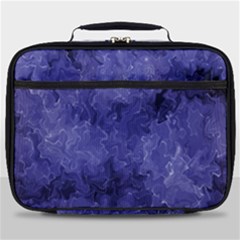 Lilac Abstract Full Print Lunch Bag by Dazzleway