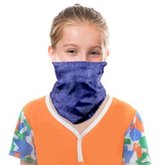 Lilac Abstract Face Covering Bandana (kids) by Dazzleway