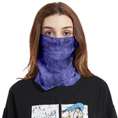 Lilac Abstract Face Covering Bandana (two Sides) by Dazzleway