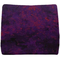 Red And Purple Abstract Seat Cushion by Dazzleway