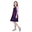 Red and purple abstract Kids  Skater Dress View2