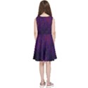 Red and purple abstract Kids  Skater Dress View4