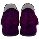 Red and purple abstract Women Slip On Heel Loafers View4