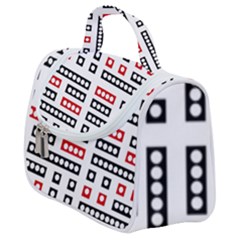 Geometric Sequence Print Pattern Design Satchel Handbag by dflcprintsclothing