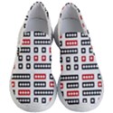 Geometric Sequence Print Pattern Design Women s Lightweight Slip Ons View1