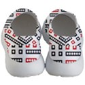 Geometric Sequence Print Pattern Design Women s Lightweight Slip Ons View4