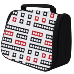 Geometric Sequence Print Pattern Design Full Print Travel Pouch (big)