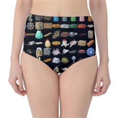 Glitch Glitchen Misc One Classic High-waist Bikini Bottoms by WetdryvacsLair