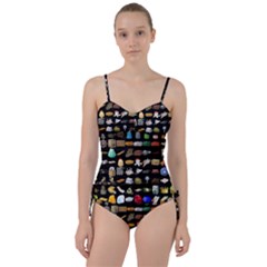 Glitch Glitchen Misc One Sweetheart Tankini Set by WetdryvacsLair