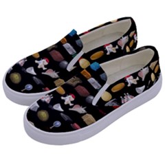 Glitch Glitchen Misc One Kids  Canvas Slip Ons by WetdryvacsLair