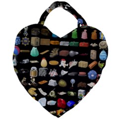 Glitch Glitchen Misc One Giant Heart Shaped Tote by WetdryvacsLair