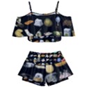 Glitch Glitchen Misc One Kids  Off Shoulder Skirt Bikini View1