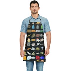 Glitch Glitchen Misc One Kitchen Apron by WetdryvacsLair