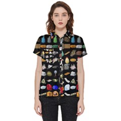 Glitch Glitchen Misc One Short Sleeve Pocket Shirt by WetdryvacsLair