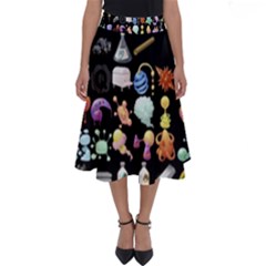 Glitch Glitchen Misc Two Perfect Length Midi Skirt by WetdryvacsLair