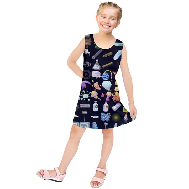 Glitch Glitchen Misc Two Kids  Tunic Dress