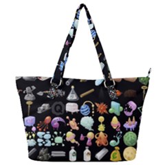 Glitch Glitchen Misc Two Full Print Shoulder Bag by WetdryvacsLair