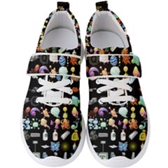 Glitch Glitchen Misc Two Men s Velcro Strap Shoes by WetdryvacsLair