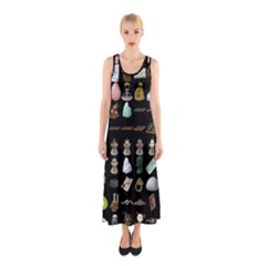 Glitch Glitchen Misc Three Sleeveless Maxi Dress by WetdryvacsLair