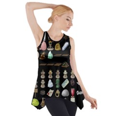 Glitch Glitchen Misc Three Side Drop Tank Tunic by WetdryvacsLair