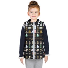 Glitch Glitchen Misc Three Kids  Hooded Puffer Vest by WetdryvacsLair