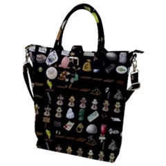 Glitch Glitchen Misc Three Buckle Top Tote Bag by WetdryvacsLair