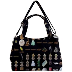 Glitch Glitchen Misc Three Double Compartment Shoulder Bag by WetdryvacsLair