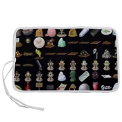 Glitch Glitchen Misc Three Pen Storage Case (l)