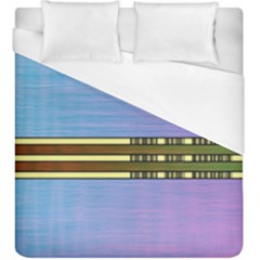 Glitched Vaporwave Hack The Planet Duvet Cover (king Size) by WetdryvacsLair