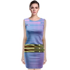 Glitched Vaporwave Hack The Planet Sleeveless Velvet Midi Dress by WetdryvacsLair