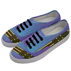 Glitched Vaporwave Hack The Planet Men s Classic Low Top Sneakers by WetdryvacsLair