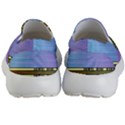 Glitched Vaporwave Hack The Planet Kids Lightweight Slip Ons View4