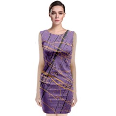 Amethyst Orchid, Meteorite & Marigold Classic Sleeveless Midi Dress by Kettukas