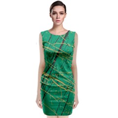 Mint, Meteorite & Marigold Classic Sleeveless Midi Dress by Kettukas