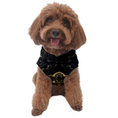 Ornate Black And Gold Dog Sweater